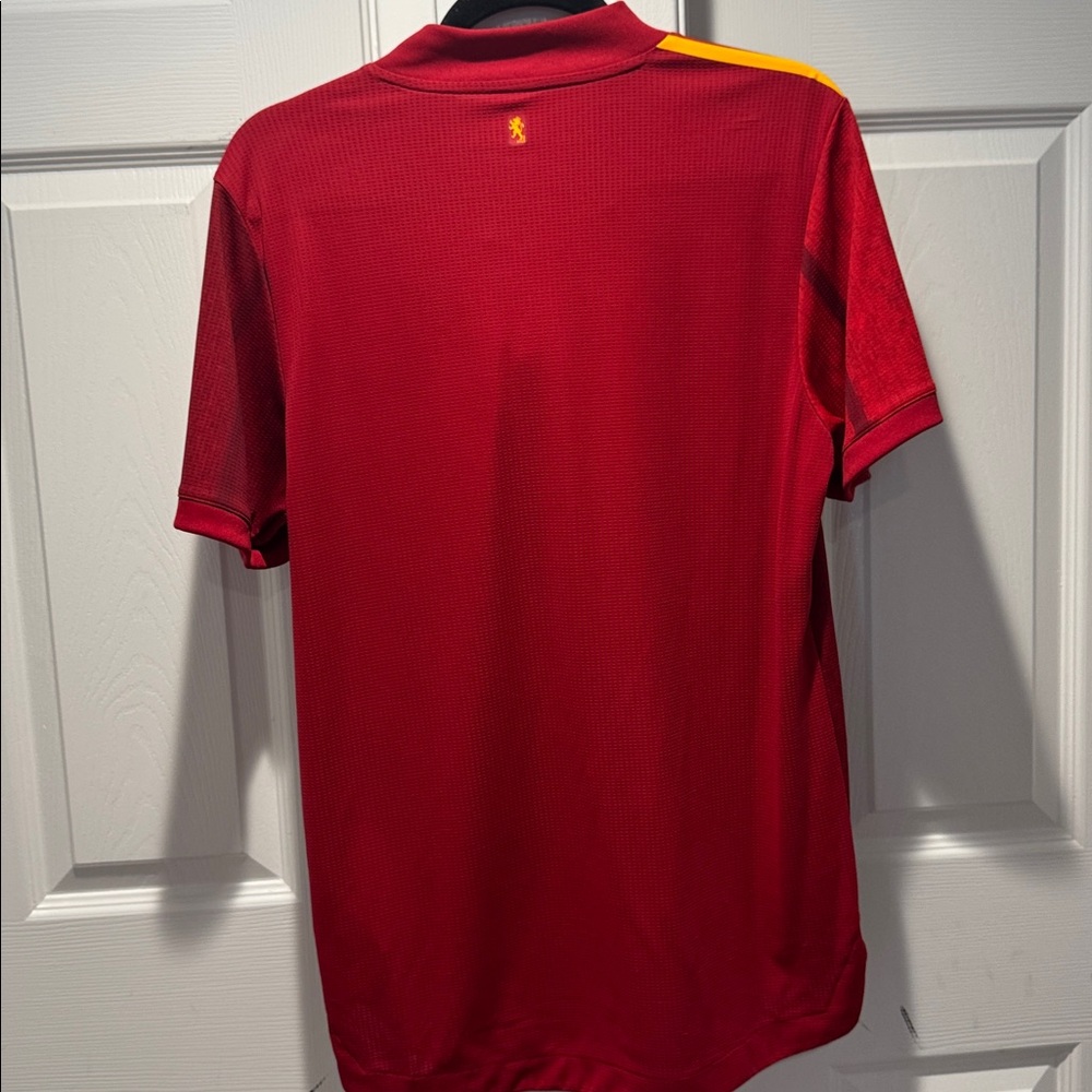 Adidas Red and Yellow Soccer Jersey - Picture 4 of 4